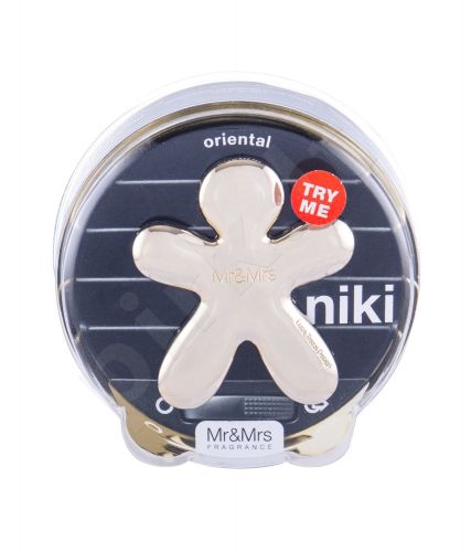 Mr&Mrs Fragrance Niki, automobilio oro gaiviklis moterims ir vyrams, 1pc