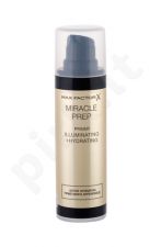 Max Factor Miracle Prep, Illuminating + Hydrating, makiažo pagrindo bazė moterims, 30ml