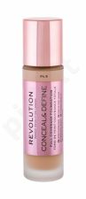 Makeup Revolution London Conceal & Define, makiažo pagrindas moterims, 23ml, (F4,5)