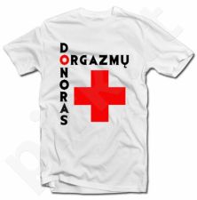 Marškinėliai "Orgazmų donoras"