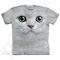 "The Mountain" 3D marškinėliai "Žaliaakis kačiukas"