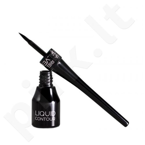 Gabriella Salvete Liquid Contour, akių kontūrui moterims, 4ml, (01 Black)