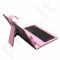 ART dėklas + micro USB klaviatūra skirta planšetiniams kompiuteriams 7'' rožinis