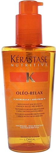 Kérastase Nutritive, Oléo-Relax, plaukų aliejus ir serumas moterims, 125ml