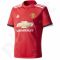 Marškinėliai futbolui adidas Manchester United Home Jersey 17/18 Junior AZ7584