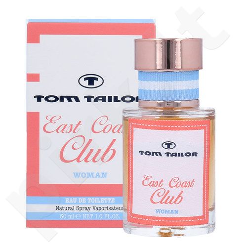 Tom Tailor East Coast Club Woman, tualetinis vanduo moterims, 30ml