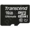 Atminties kortelė Transcend microSDHC 16GB UHS1 600x