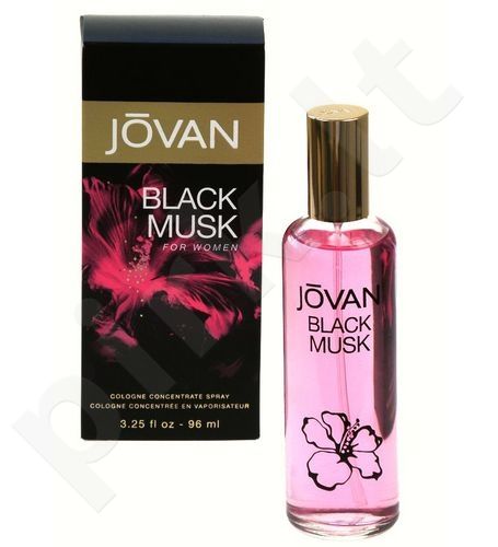 Jovan Musk, Black, Eau de odekolonas vyrams, 96ml