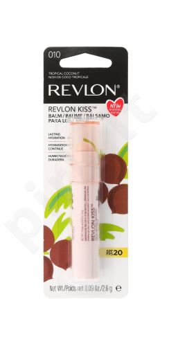 Revlon Revlon Kiss, lūpų balzamas moterims, 2,6g, (010 Tropical Coconut)