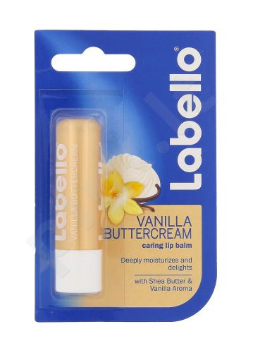 Labello Vanilla Buttercream, lūpų balzamas moterims, 5,5ml