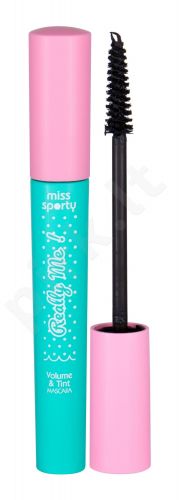 Miss Sporty Really Me!, Volume & Tint, blakstienų tušas moterims, 5,7ml, (001 Really Black)
