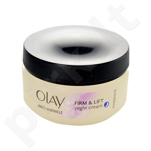 Olay Anti-Wrinkle, Firm & Lift Night Cream, naktinis kremas moterims, 50ml