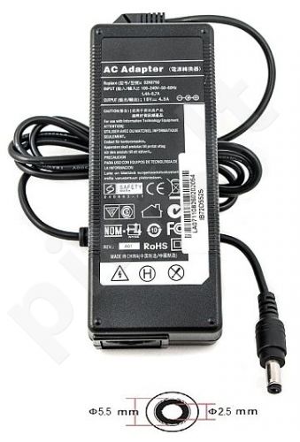 Notebook power supply IBM 220V, 72W: 16V, 4.5A