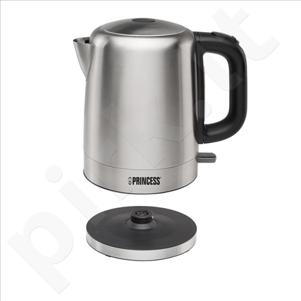 Princess 236001 Kettle, 1,7L, Brushed Stainless Steel