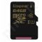 Atminties kortelė Kingston Micro SDXC 64GB UHS-I, 90/45MBs