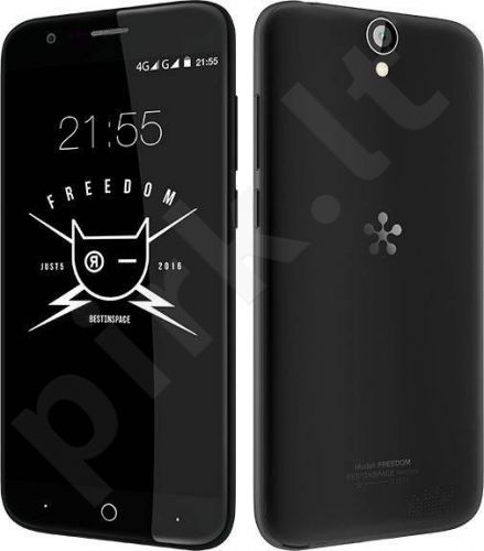 Telefonas Just5 Freedom Dual SIM juodas