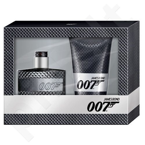 James Bond 007 James Bond 007, rinkinys tualetinis vanduo vyrams, (EDT 50ml + 150ml dušo želė)
