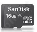 SanDisk Micro SDHC Card 16GB + Adapter