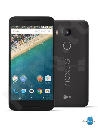 Telefonas LG Nexus 5X 16GB LGH791.ABALBK Carbon juodas