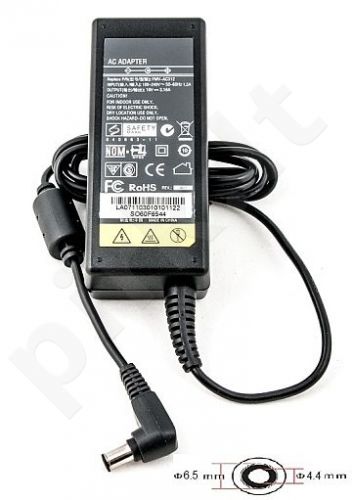 Notebook power supply SONY 220V, 60W: 19V, 3.16A