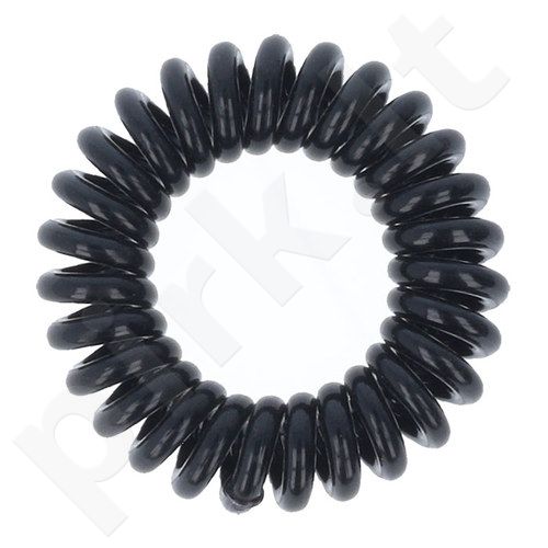 Invisibobble Power Hair Ring, plaukų Ring moterims, 3pc, (True Black)