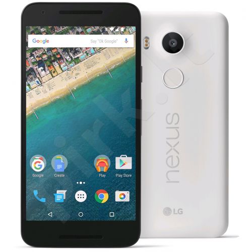 Telefonas LG Nexus 5X 32GB H791.A3BAWH baltas Quartz