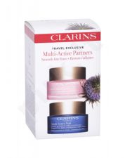 Clarins Multi-Active, rinkinys dieninis kremas moterims, (Daily Facial Care 50 ml + Night Facial Care 50 ml)