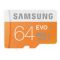 Samsung memory card micro SDXC 64GB Class 10 Evo (transfer up to 48MB/s)