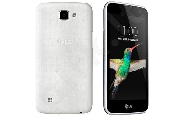 LG K4 4G LGK120E.ABALWH baltas