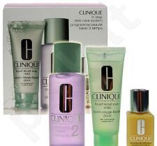 Clinique 3-Step Skin Care 2, rinkinys prausiamasis vanduo moterims, (50ml veido muilas Mild + 100ml Clarifying Lotion 2 + 30ml DDML)