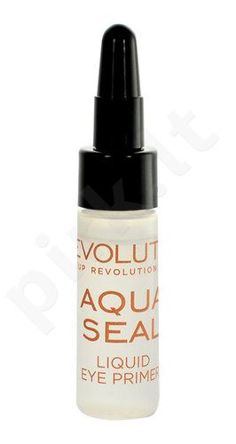 Makeup Revolution London Aqua Seal, Liquid Eye Primer & Sealant, akių šešėliai Base moterims, 6g