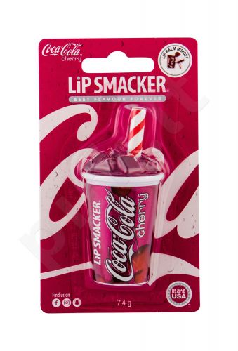 Lip Smacker Coca-Cola, lūpų balzamas vaikams, 7,4g, (Cherry)