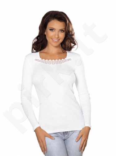 Babell medvilniniai marškinėliai LINDA (baltos spalvos)