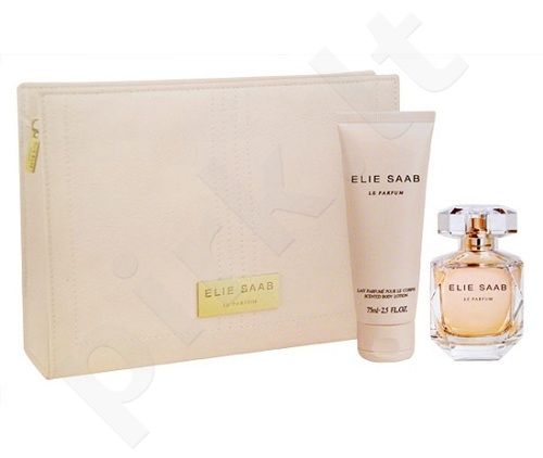 Elie Saab Le Parfum, rinkinys kvapusis vanduo moterims, (EDP 50ml + 75ml kūno losjonas + Handkrepšys (purse))