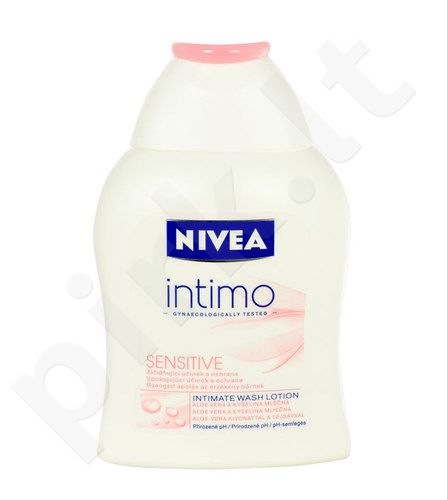 Nivea Intimo, Intimate Wash Lotion Sensitive, intymi higienas moterims, 250ml