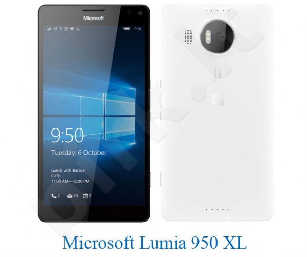 Telefonas Microsoft Lumia 950 26263 baltas