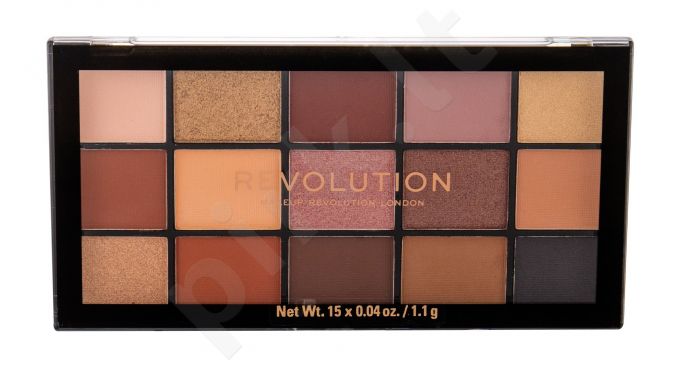 Makeup Revolution London Re-loaded, akių šešėliai moterims, 16,5g, (Velvet Rose)