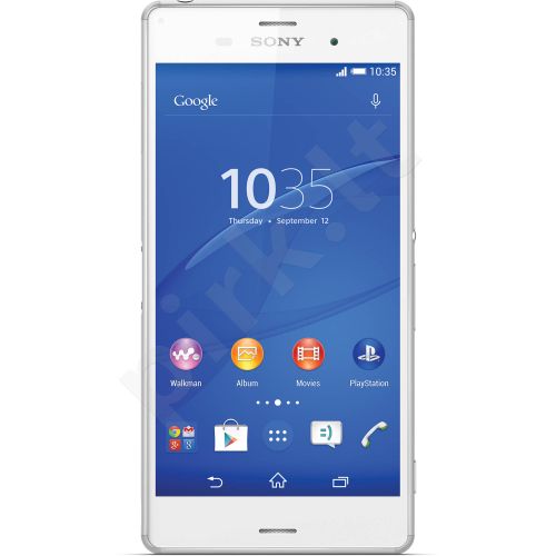 Telefonas Sony Xperia Z3 D6603 baltas